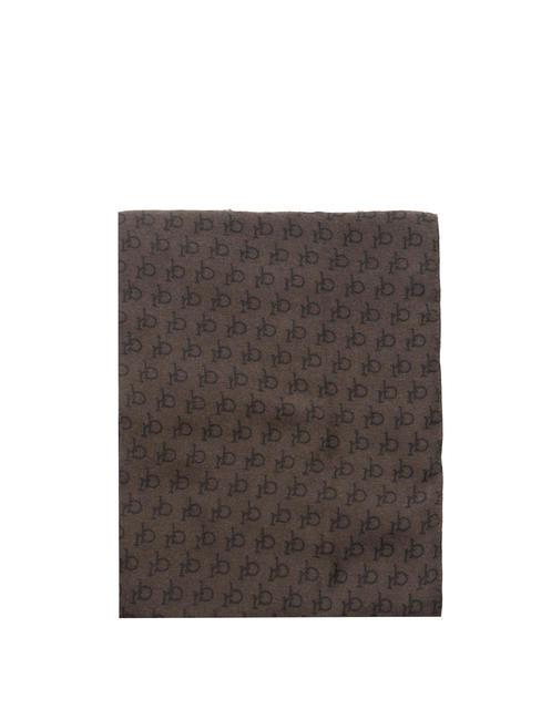 ROCCOBAROCCO LOGO RB Unisex scarf anthracite - Scarves
