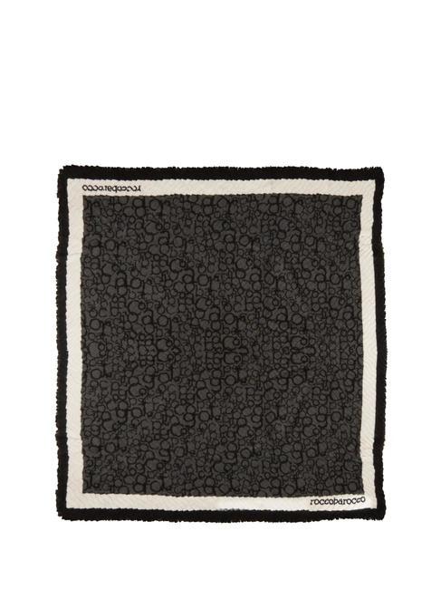 ROCCOBAROCCO GRAFFITI Scarf anthracite - Scarves