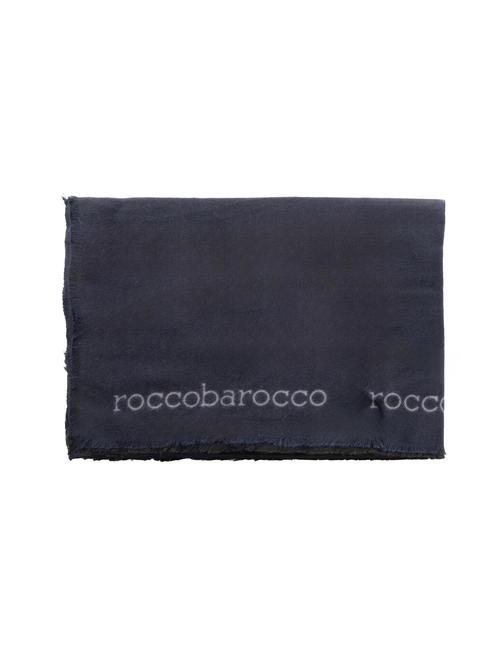 ROCCOBAROCCO RB Unisex scarf black/blue - Scarves