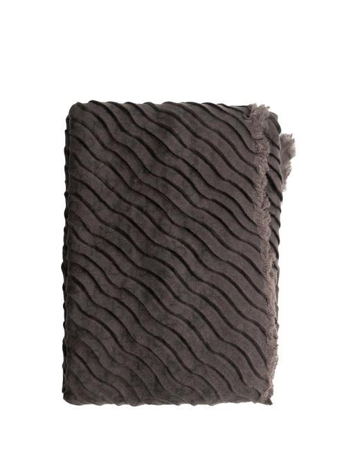 ROCCOBAROCCO LOGO ALL OVER Scarf anthracite - Scarves