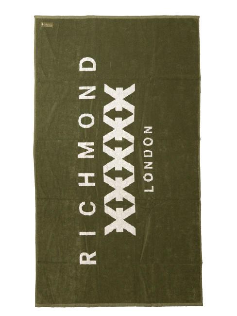 JOHN RICHMOND MALTBY  Cotton beach towel green mil. - Travel Accessories