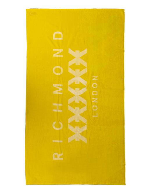 JOHN RICHMOND MALTBY  Cotton beach towel yell.il/wh - Travel Accessories