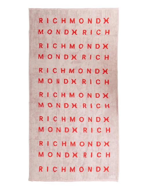 JOHN RICHMOND DARDERI  Cotton beach towel gray x - Travel Accessories
