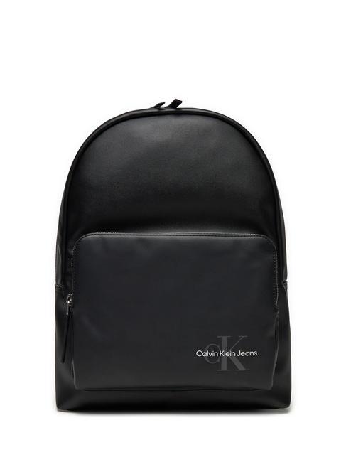 CALVIN KLEIN CK JEANS MONOGRAM SOFT PC backpack pvh black - Backpacks & School and Leisure
