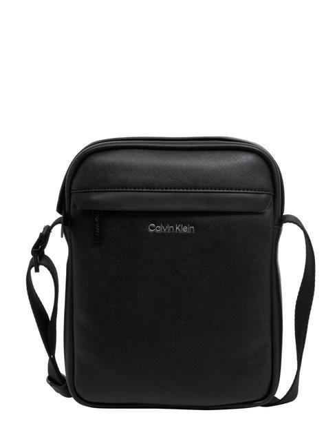 CALVIN KLEIN MUST  Purse ck black saffiano - Over-the-shoulder Bags for Men