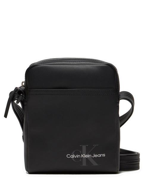 CALVIN KLEIN CK JEANS MONOGRAM SOFT  Bag with logo pvh black - Over-the-shoulder Bags for Men