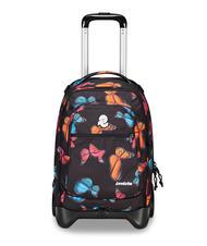 INVICTA NEW WAY NEW PLUG Fantasy Backpack with detachable trolley blurry butterfly - Backpack trolleys - 1