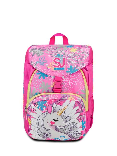 SJGANG UNICORN LED Backpack BLACK STRIPED FOREST - Backpacks & School and Leisure