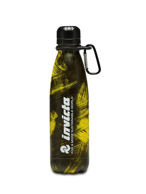 INVICTA FRESH 0.5 L thermal water bottle brushed yellow - Thermal bottles