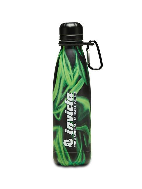 INVICTA FRESH 0.5 L thermal water bottle green neon - Thermal bottles