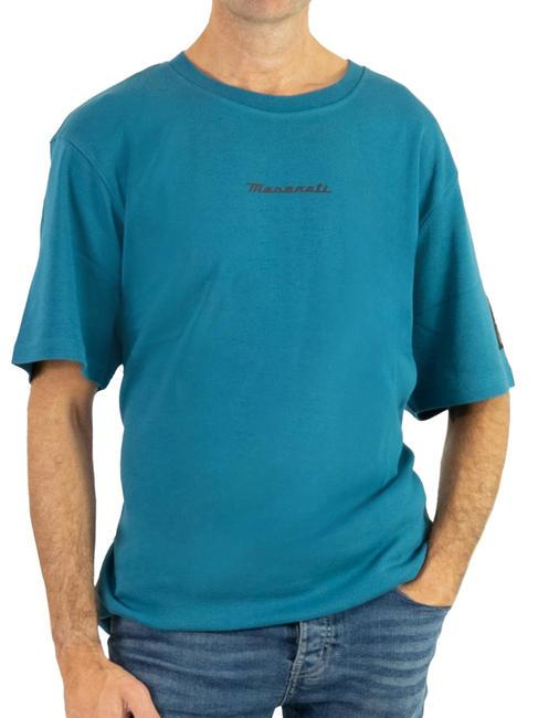 NORTH SAILS MASERATI Cotton T-shirt water green - T-shirt