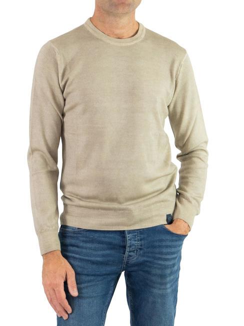 NORTH SAILS JERSEY Merino wool sweater light stone - Men's Sweaters