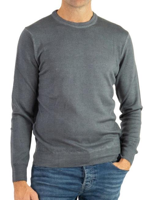 NORTH SAILS JERSEY Merino wool sweater medium gray melange - Men's Sweaters