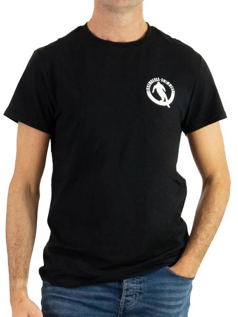 BIKKEMBERGS PUPINO  Short-sleeved T-shirt black - T-shirt