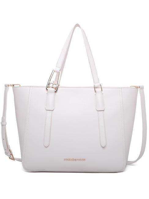 ROCCOBAROCCO GAIA  Shopping Bag with shoulder strap white - Women’s Bags