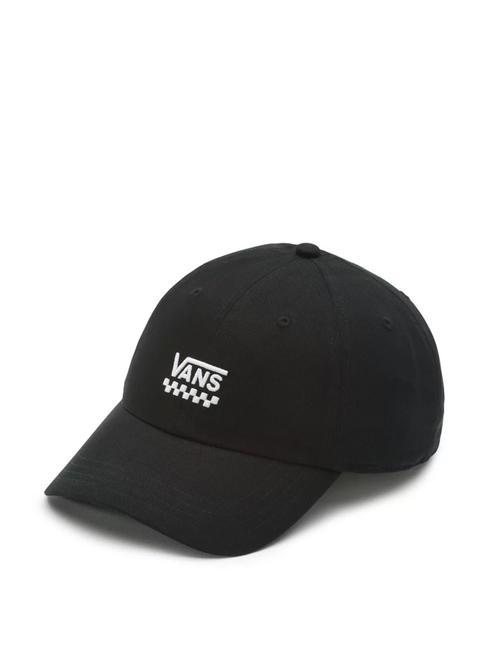 VANS COURT  Hat with visor black checker - Hats