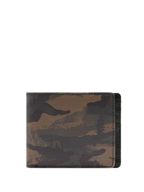 VANS ZEDEK  Leather wallet deep forest/kangaroo - Men’s Wallets