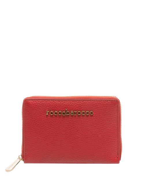 ROCCOBAROCCO RB WALLET Zip around wallet red - Women’s Wallets