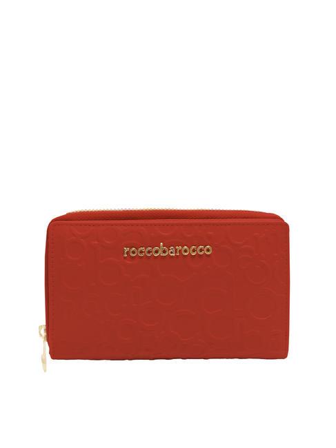 ROCCOBAROCCO RIBALTA  Zip around wallet red - Women’s Wallets