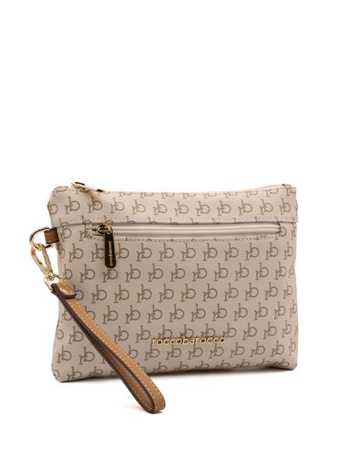 ROCCOBAROCCO MONOGRAM  Hand clutch bag white - Women’s Bags