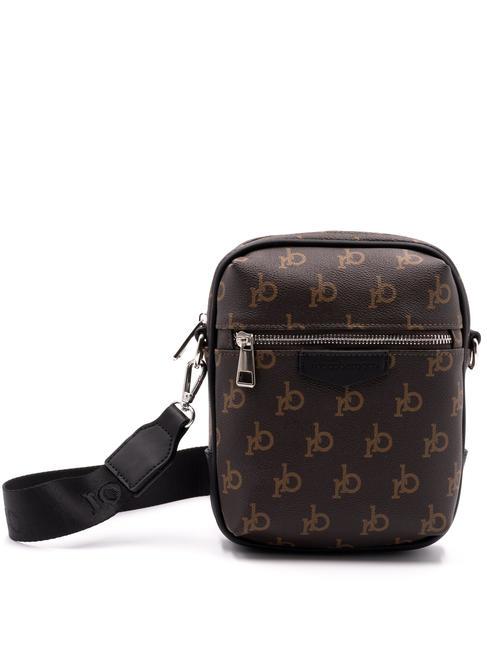ROCCOBAROCCO MONOGRAM Embossed Purse brown - Over-the-shoulder Bags for Men
