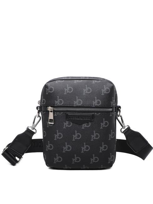 ROCCOBAROCCO MONOGRAM Embossed Purse black - Over-the-shoulder Bags for Men
