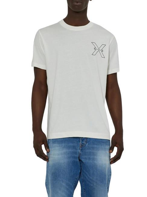 RICHMOND X RACHED Cotton T-Shirt off white - T-shirt