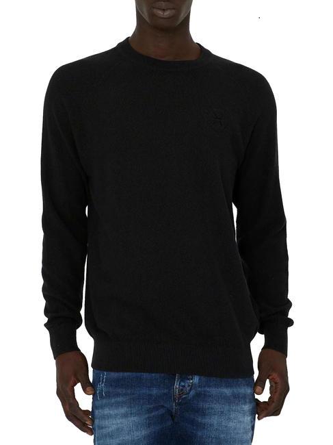 RICHMOND X RICON Cotton crewneck sweatshirt black2 - Sweatshirts