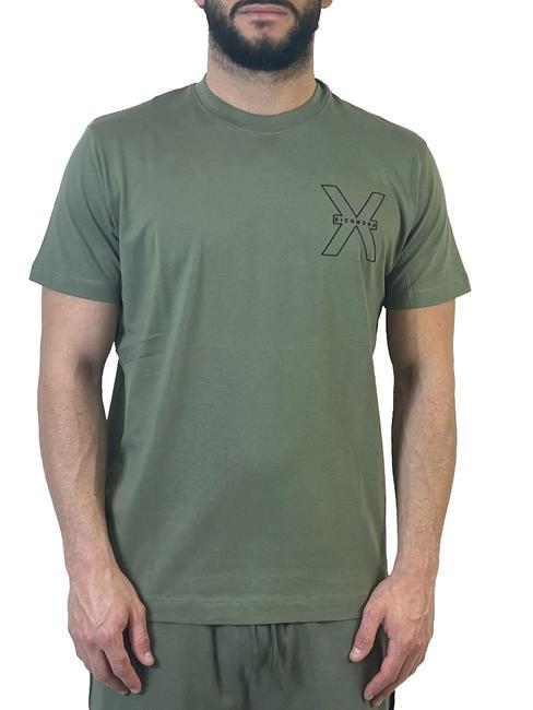 RICHMOND X RACHED Cotton T-Shirt green lichen - T-shirt