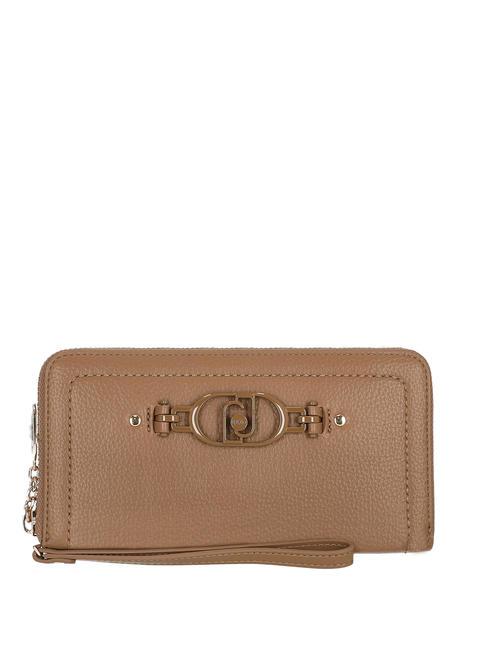 LIUJO PAKUNA  Zip around wallet almond - Women’s Wallets