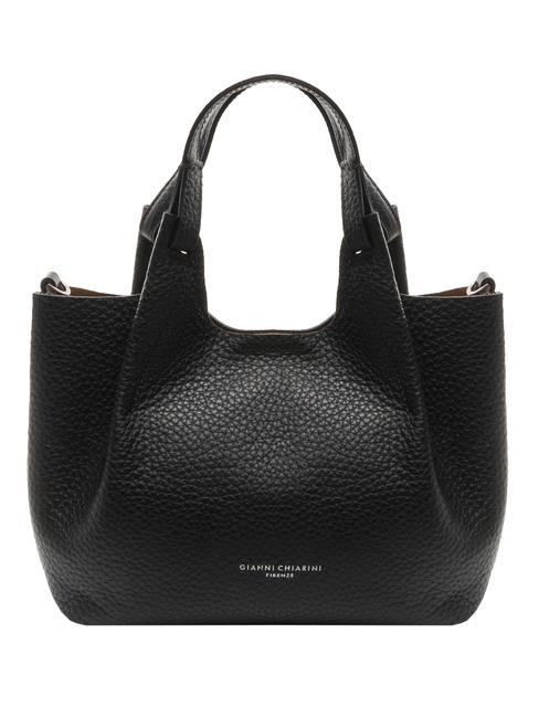 GIANNI CHIARINI DUA Shoulder bag, in leather black-beaver - Women’s Bags