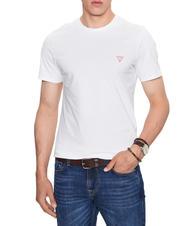 GUESS CORE Cotton T-Shirt purwhite - T-shirt - 1