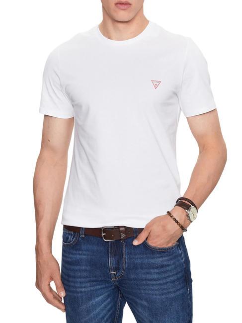 GUESS CORE Cotton T-Shirt purwhite - T-shirt