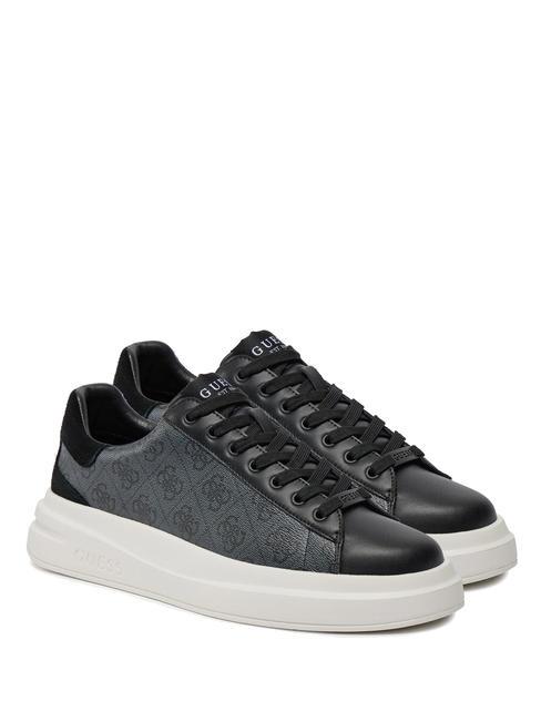 GUESS ELBA  Sneakers BLACK - Men’s shoes