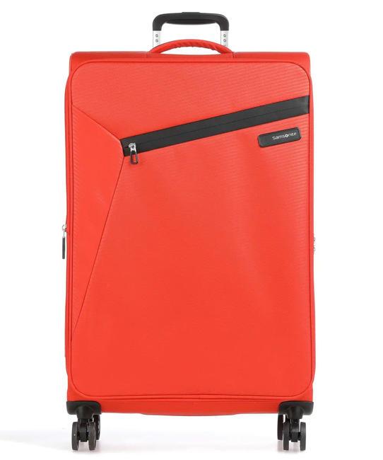 SAMSONITE LITEBEAM Large expandable trolley tang / orang - Semi-rigid Trolley Cases