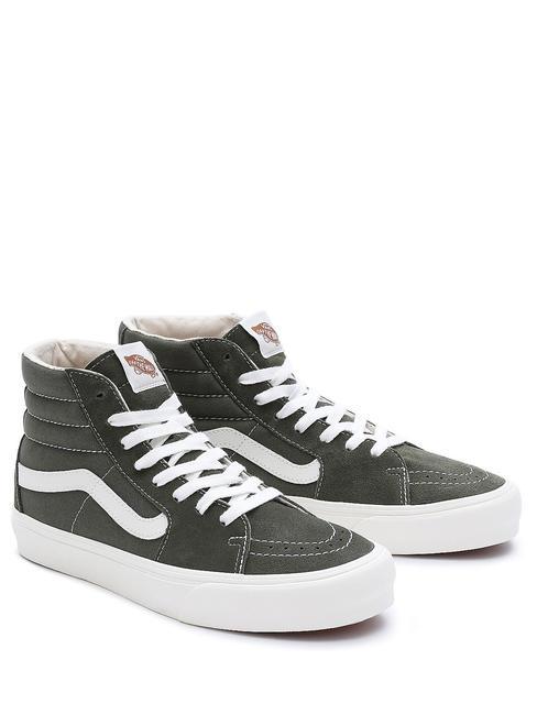 VANS UA SK8-HI VR3 High leather sneakers grape leaf - Unisex shoes