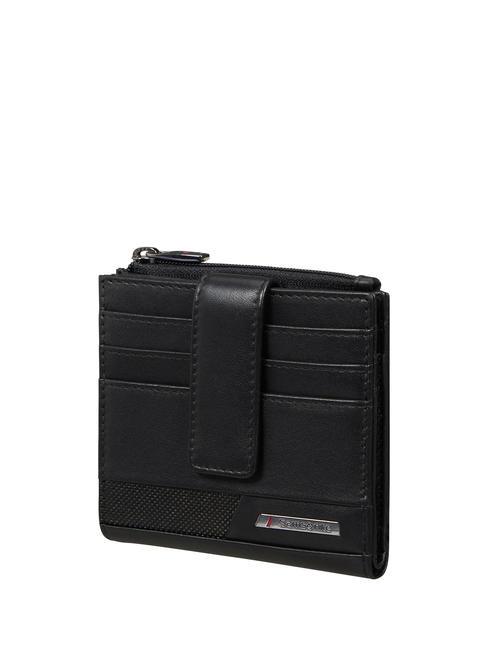 SAMSONITE PRO-DLX 6 SLG Leather wallet BLACK - Men’s Wallets