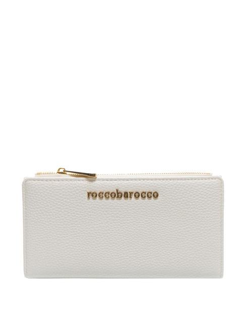 ROCCOBAROCCO CLAIR  Flat wallet white - Women’s Wallets