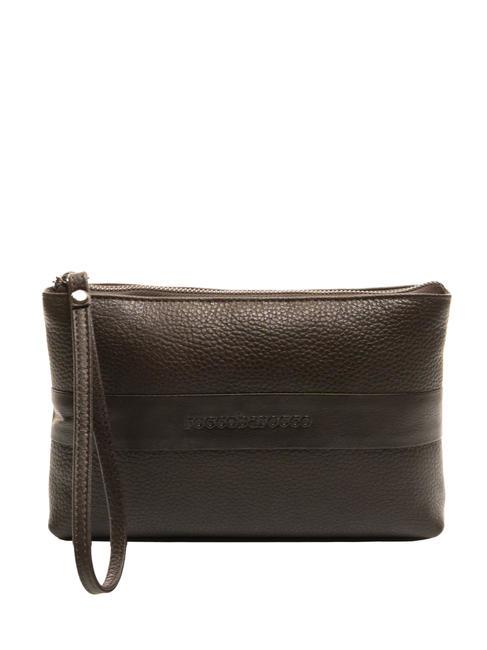 ROCCOBAROCCO JOHN Leather clutch bag brown - Women’s Bags