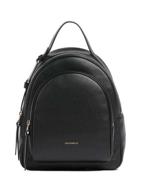 COCCINELLE MALORY  Leather backpack Black - Women’s Bags