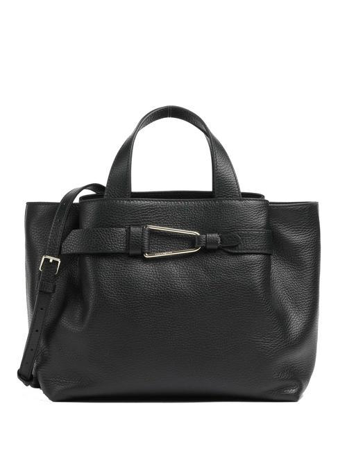 COCCINELLE MALORY Hand shopper, with shoulder strap Black - Women’s Bags