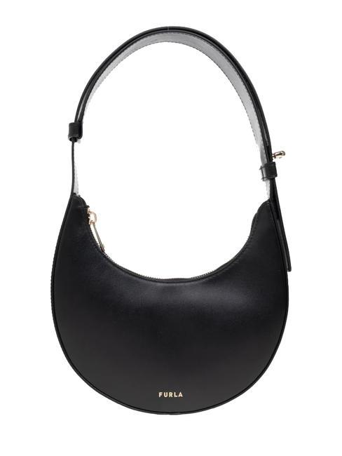 FURLA DELIZIA  Mini shoulder bag, in leather Black - Women’s Bags