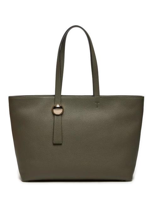 FURLA SFERA  Leather shopping bag sage - Women’s Bags