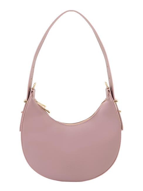 LESAC TULIPANO Shoulder bag, with shoulder strap, in leather millennial pink - Women’s Bags