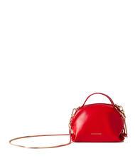BORBONESE SEXY Micro shoulder bag, in leather cherry - Women&rsquo;s Bags - 1