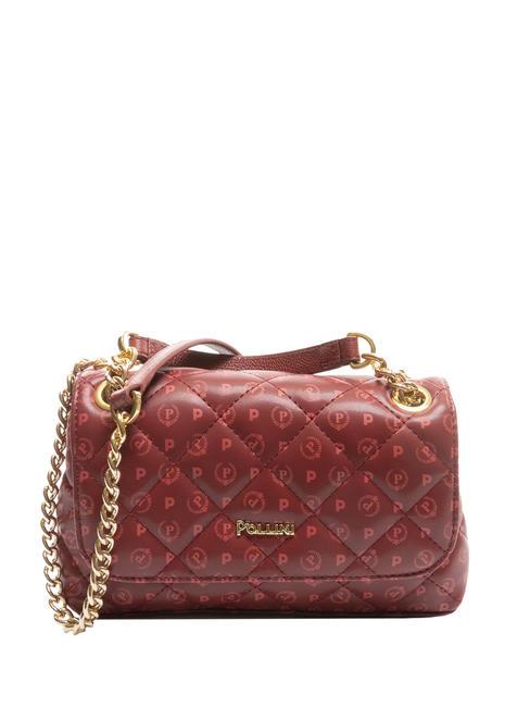 POLLINI HERITAGE MATELASSE Shoulder bag burgundy - Women’s Bags