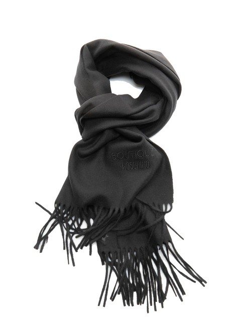 MOSCHINO BOUTIQUE Wool scarf black - Scarves