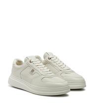 TOMMY HILFIGER LUX POINTY COURT  Leather sneakers ancient white - Women&rsquo;s shoes - 1