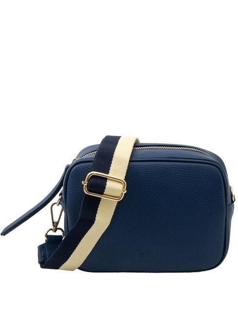 LESAC LUCIA Dollar leather double shoulder bag jeans - Women’s Bags