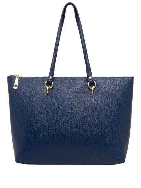 LESAC VIOLA  Leather shopping bag jeans - Women’s Bags